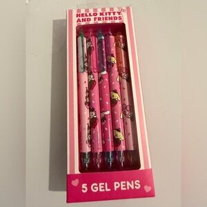 Viral Hello Kitty Pink Gel Pen Set